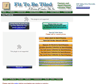 Tablet Screenshot of fittobetiled.com